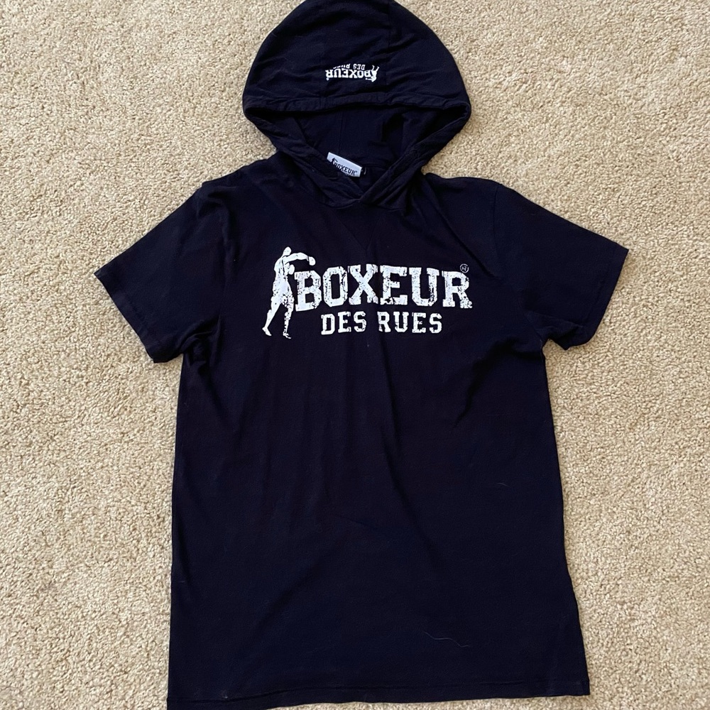 BOXEUR DES RUES hoodie short sleeves